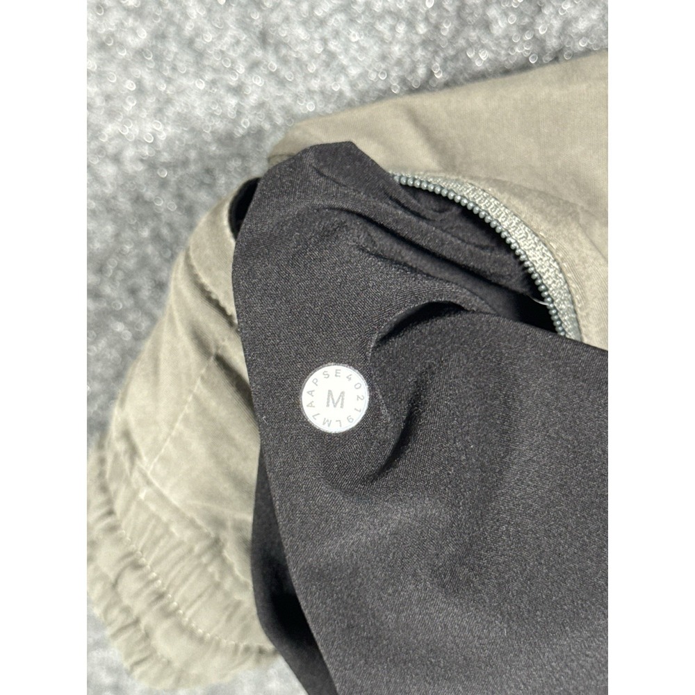 Lululemon Bowline Shorts Mens Medium Green Chino Drawstring Ripstop 8" - Picture 6 of 13